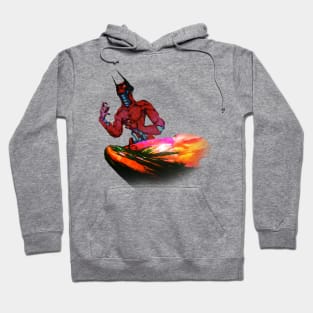 Angry cyber-omniman Hoodie